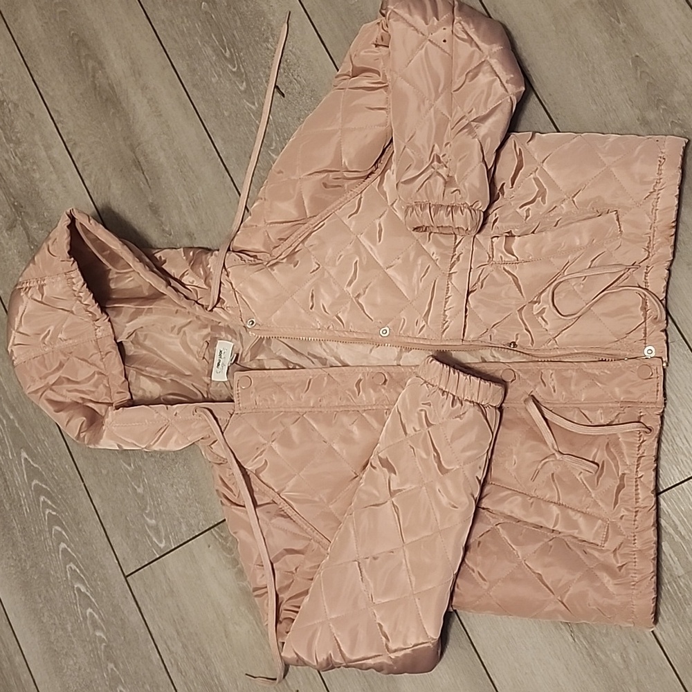New Look Supreme Blush Puffer Jacket
